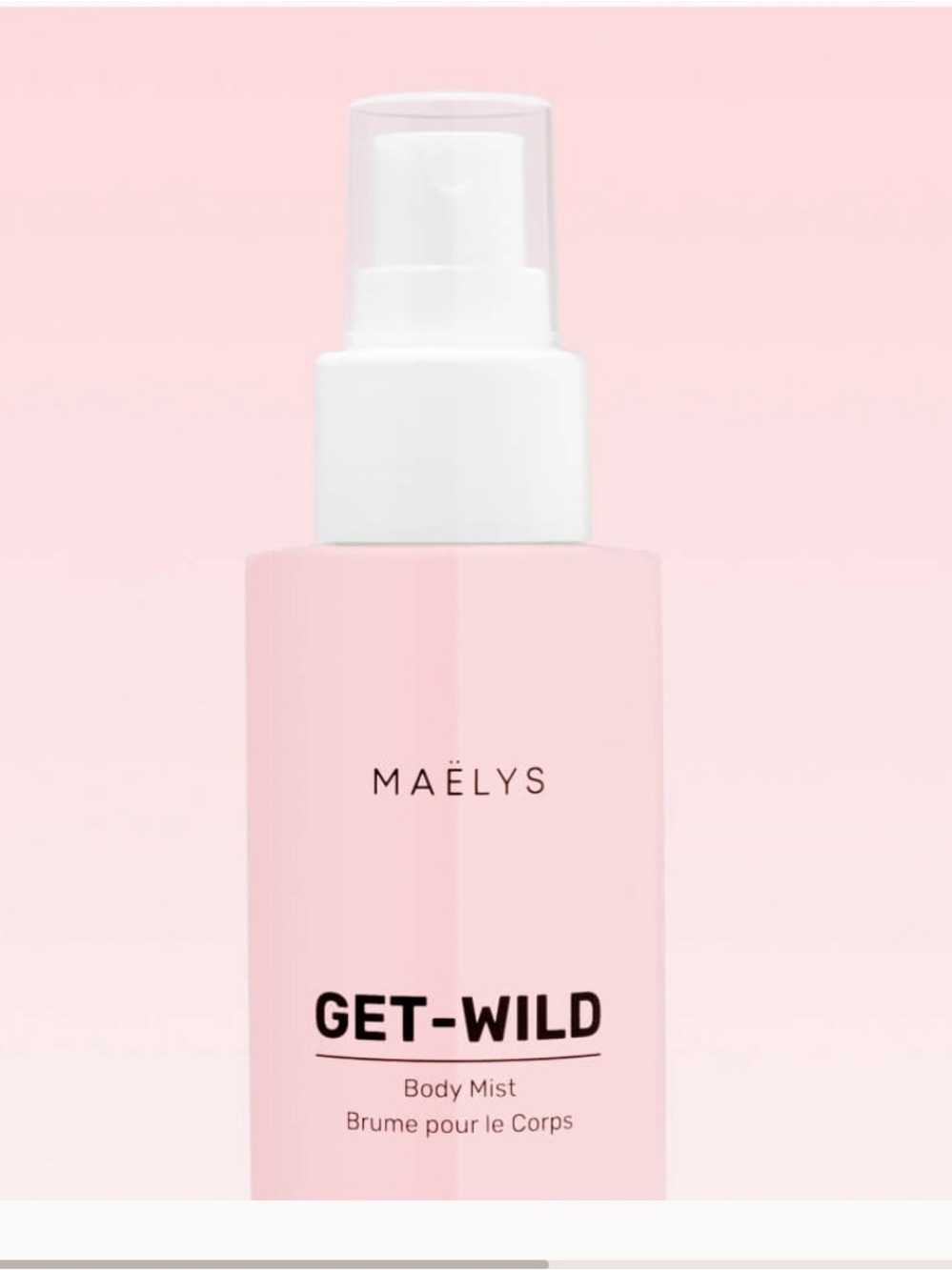 MAËLYS Get-Wild Pink‎ Body Mist